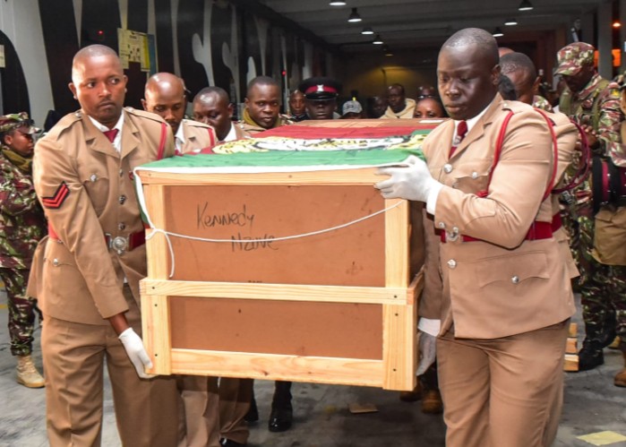 NPS receives body of officer who died while serving in Haiti