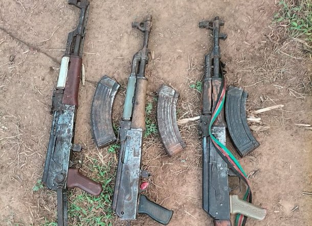 Three AK-47 rifles surrendered in Baringo as police step up disarmament in Kerio Valley 