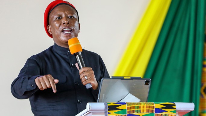 South African opposition leader Malema convicted of firing a gun in public
