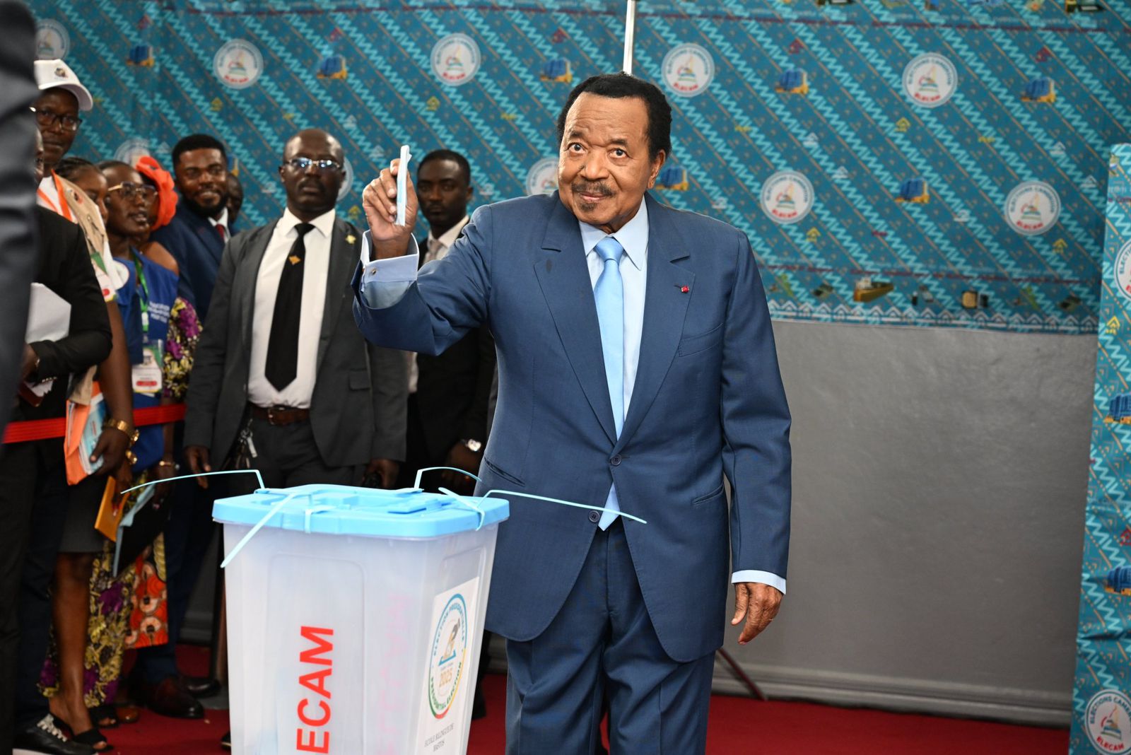 Cameroon's President Paul Biya, eyes record eighth term