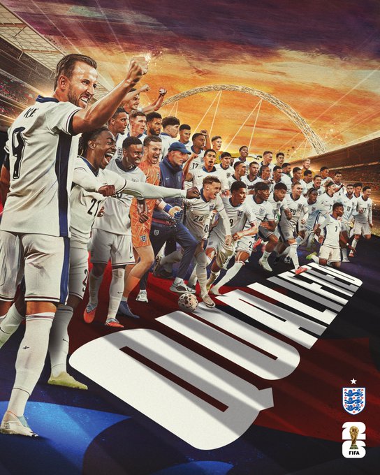 England demolish Latvia to qualify for 2026 World Cup