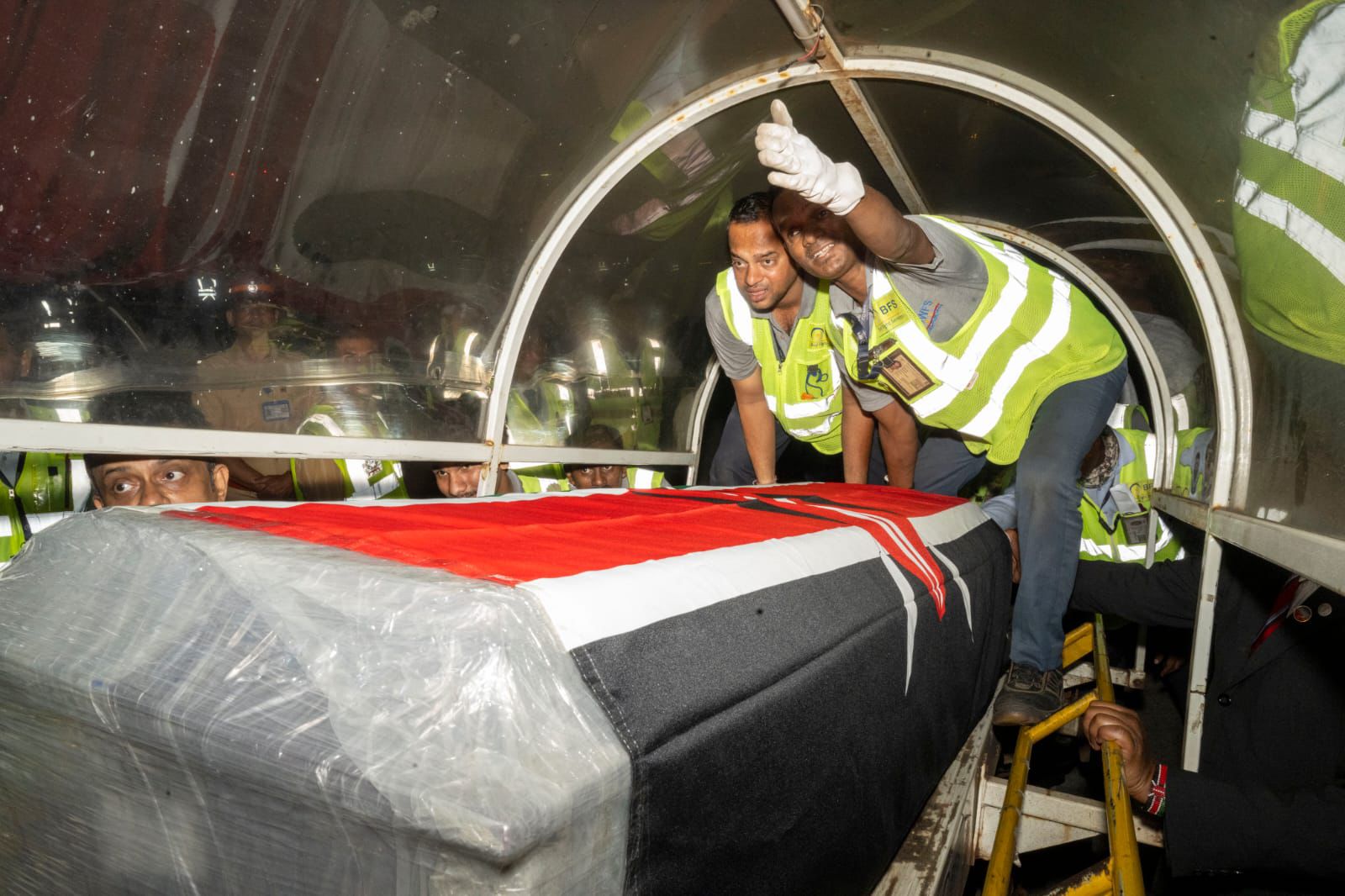 Raila Odinga’s journey home becomes world’s most tracked flight