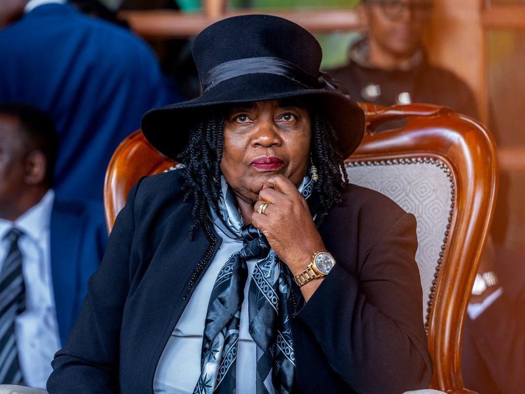 Until we meet again: Ida’s emotional goodbye to  her husband, Raila