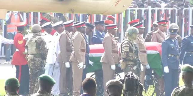 Military march in Mamboleo marks Raila’s last homecoming