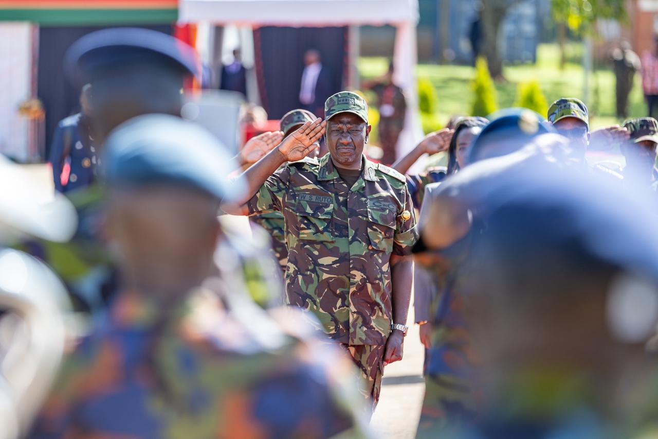 Ruto vows to boost KDF welfare and modernization on 2025 KDF Day