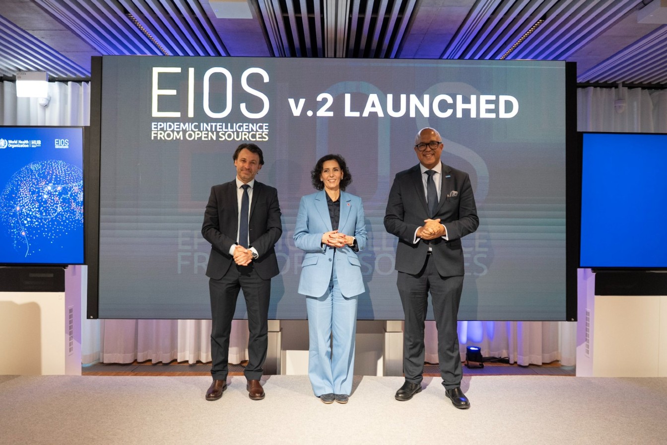 WHO launches AI-powered EIOS 2.0 to strengthen global health security