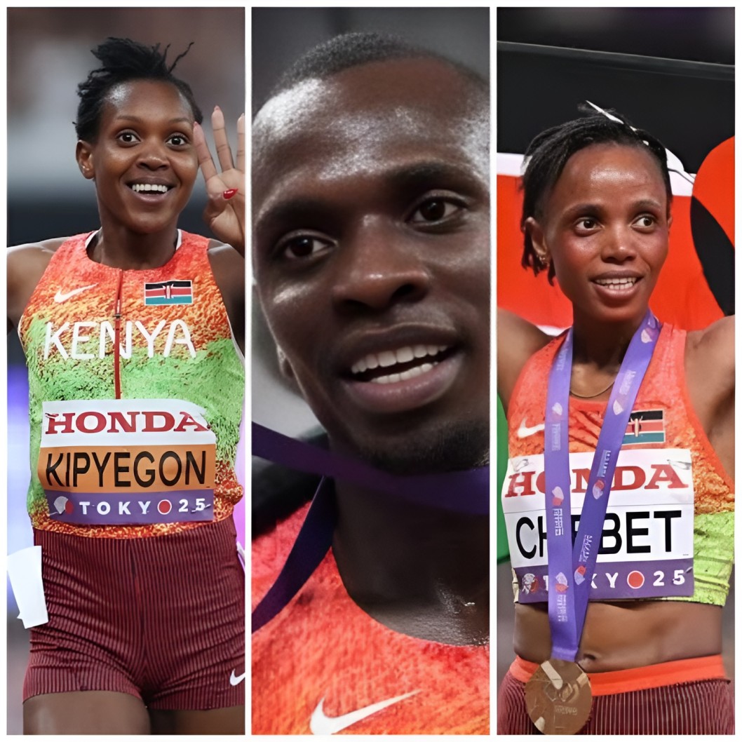 Kenya’s Chebet, Kipyegon and Wanyonyi nominated for 2025 World Athletics Awards