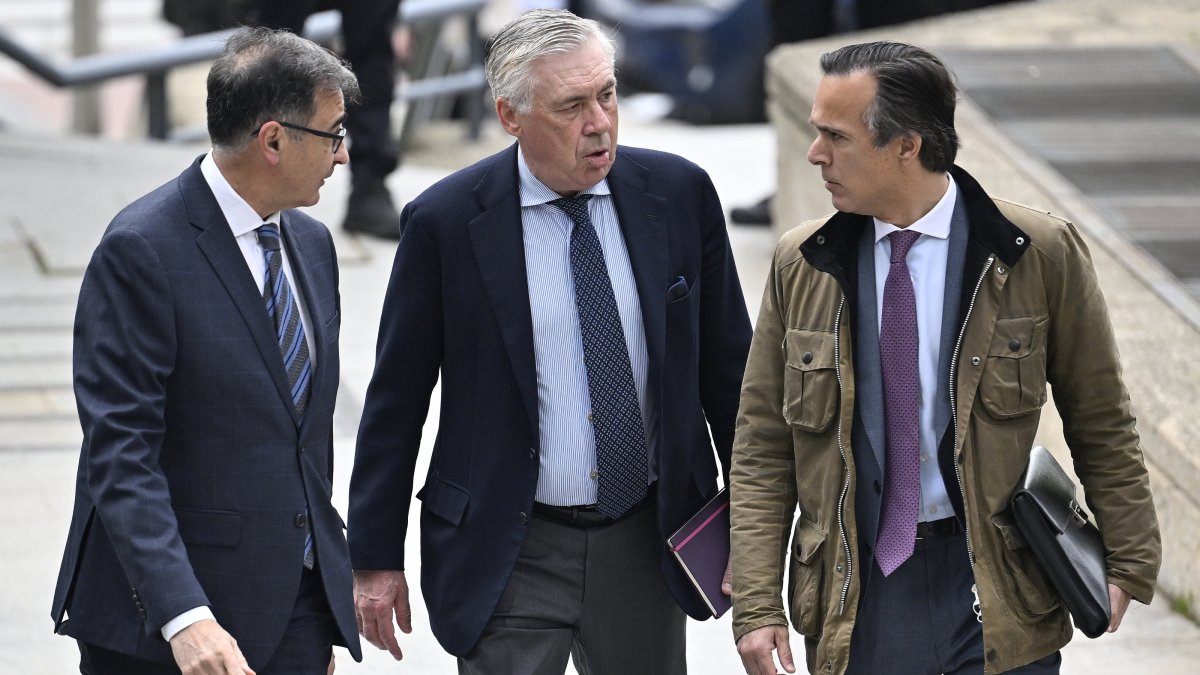 Real Madrid coach Ancelotti denies tax evasion charges