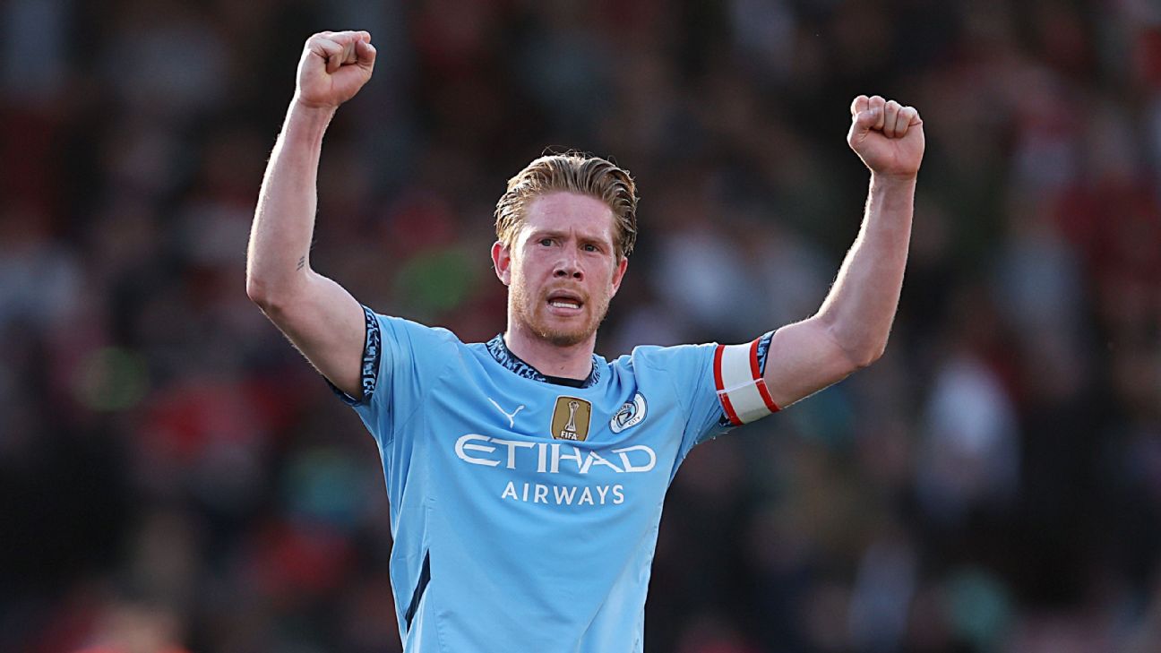 Kevin De Bruyne to leave Manchester City in the summer