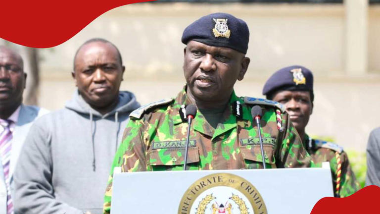 IG Kanja vows justice for shot protester Boniface Kariuki