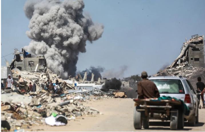 52 dead in Israeli strikes on Gaza, 33 killed in school shelter