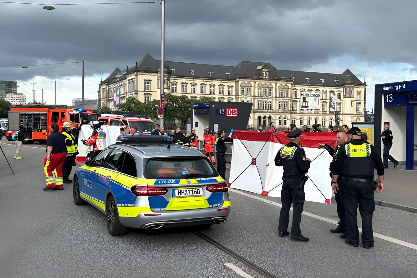 Twelve wounded in knife assault at Hamburg train station, Germany