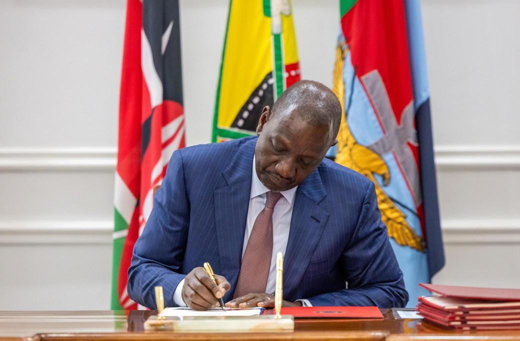 Ruto signs law slashing road agency bosses’ terms to three years