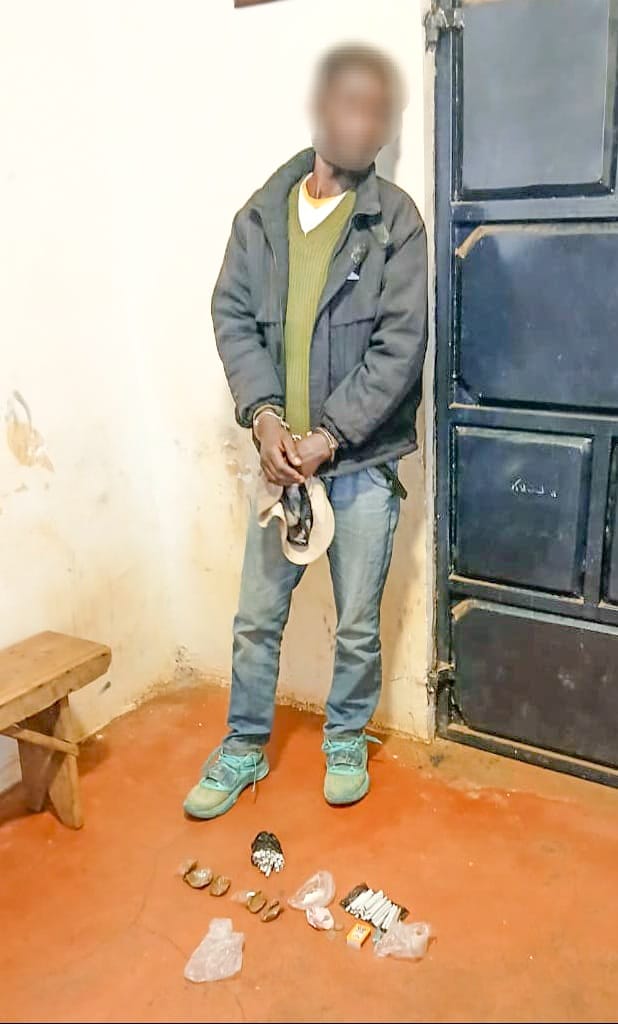 Suspect caught with narcotics inside Kenol court holding cell