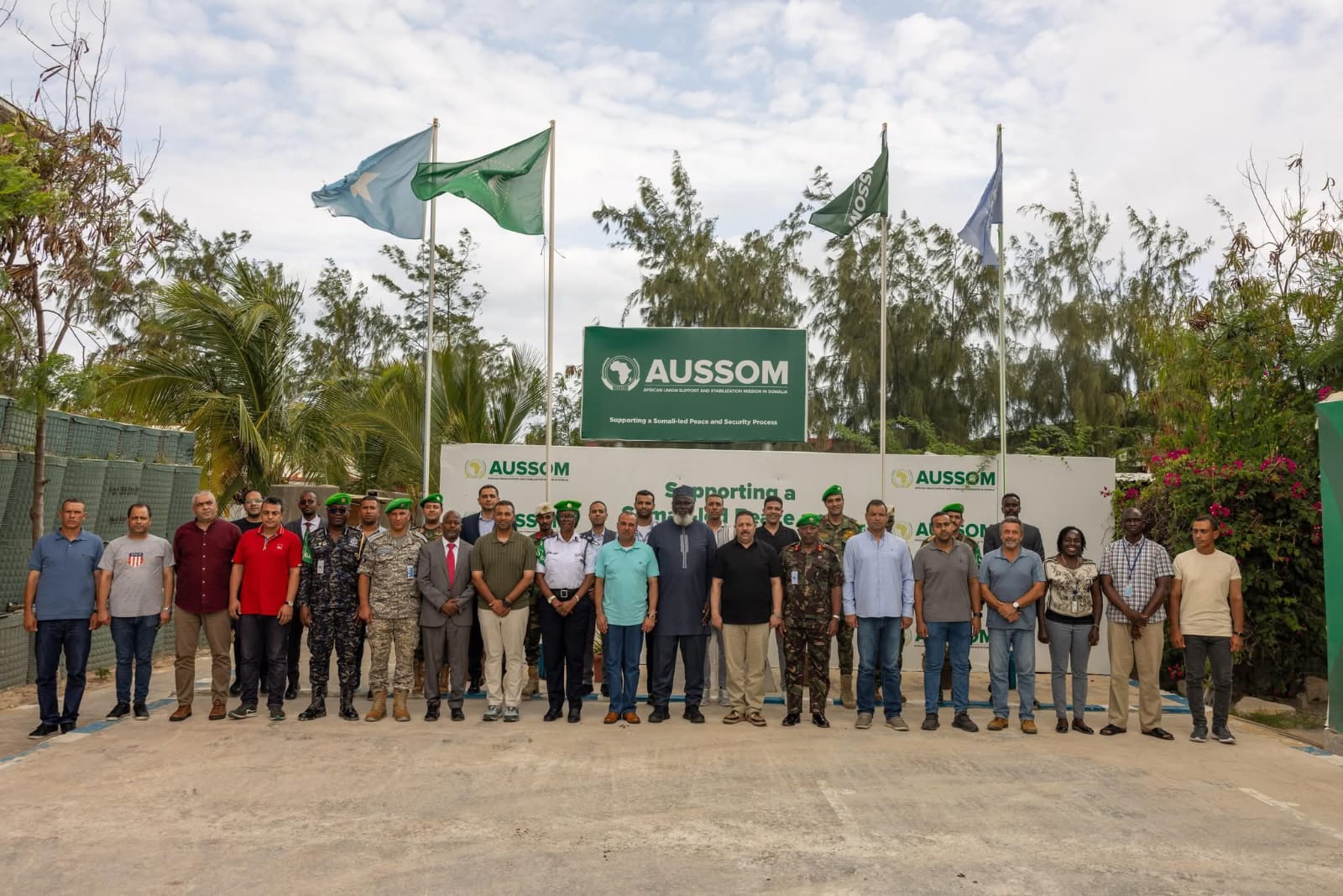 Egyptian military delegation in Mogadishu ahead of troop deployment to AUSSOM